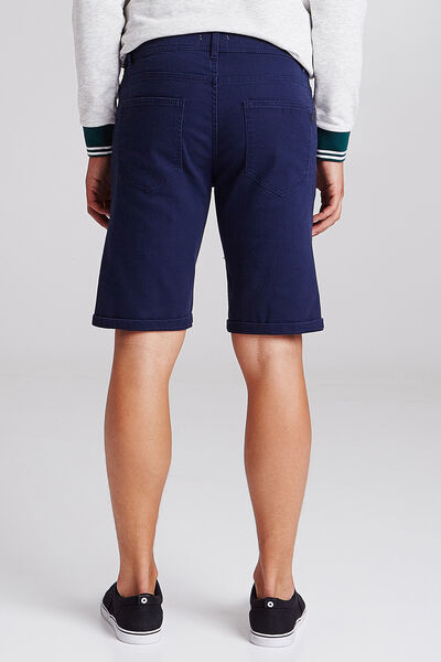 Bermuda 5 poches en twill