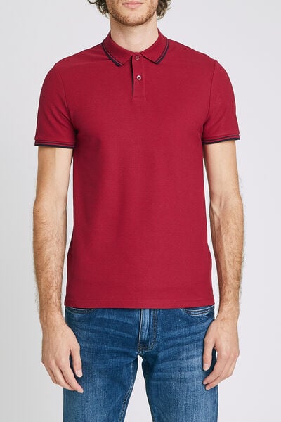 Polo manches courtes "in progress"