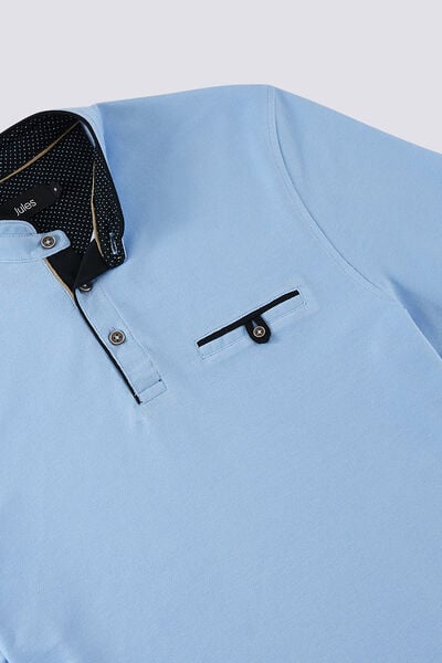 Polo manche courte col officier