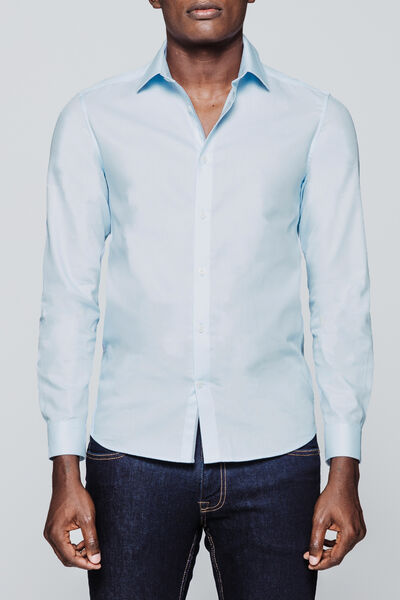 Chemise coupe slim armurée