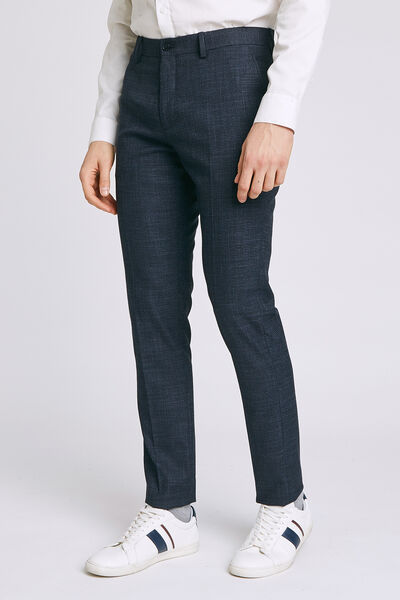 Pantalon de costume pied de puce Extra-slim
