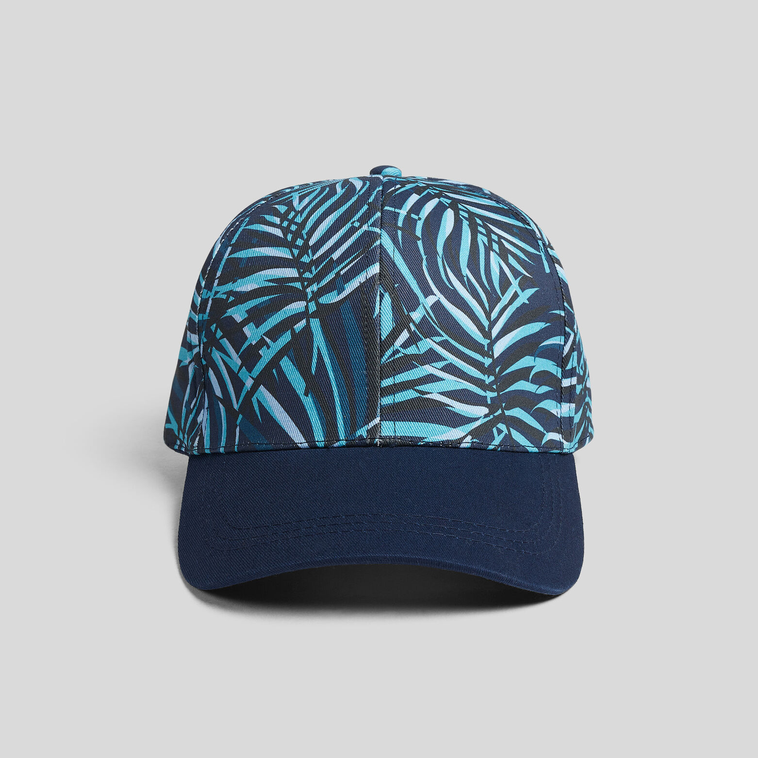 Casquette imprimée esprit palmier