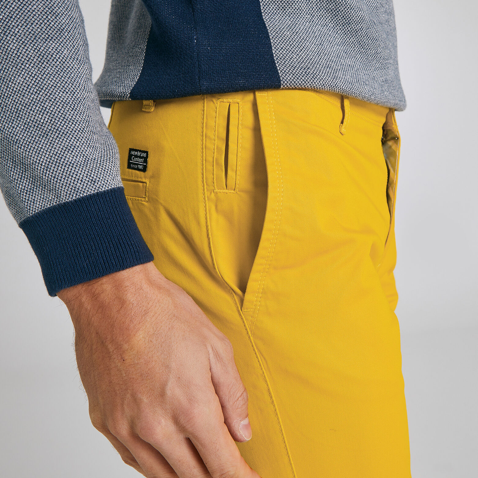 Pantalon chino slim sasha