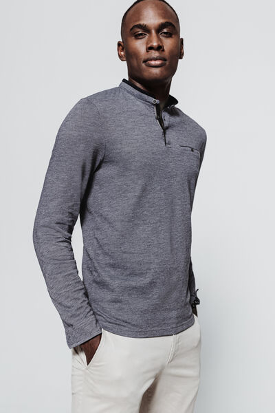 Polo manches longues