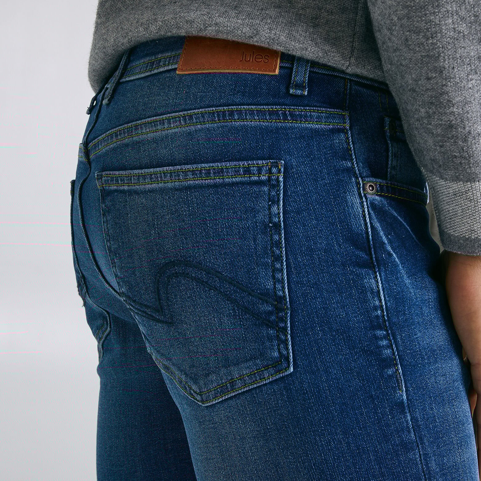 Jean skinny #Max  4 longueurs  bleu foncé