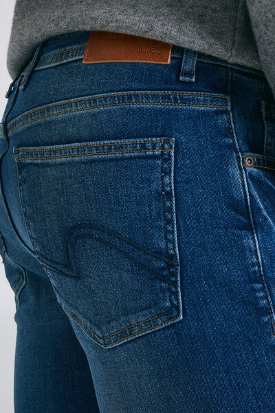 Jean skinny #Max  4 longueurs  bleu foncé