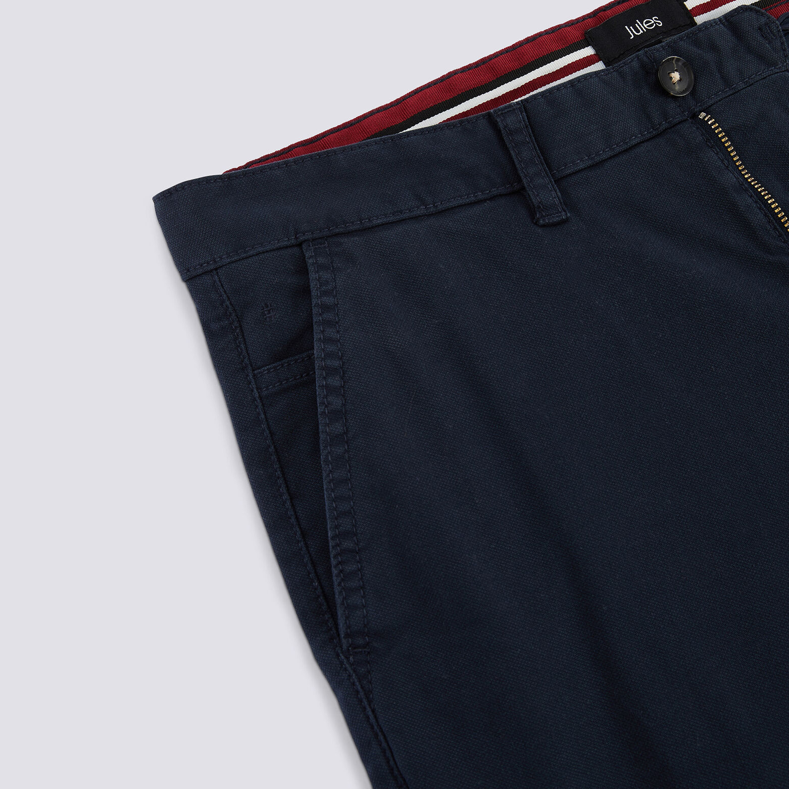 Pantalon chino droit canvas