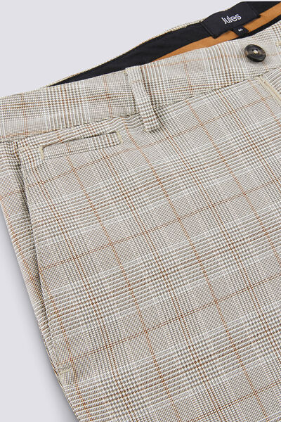 Pantalon chino à carreaux