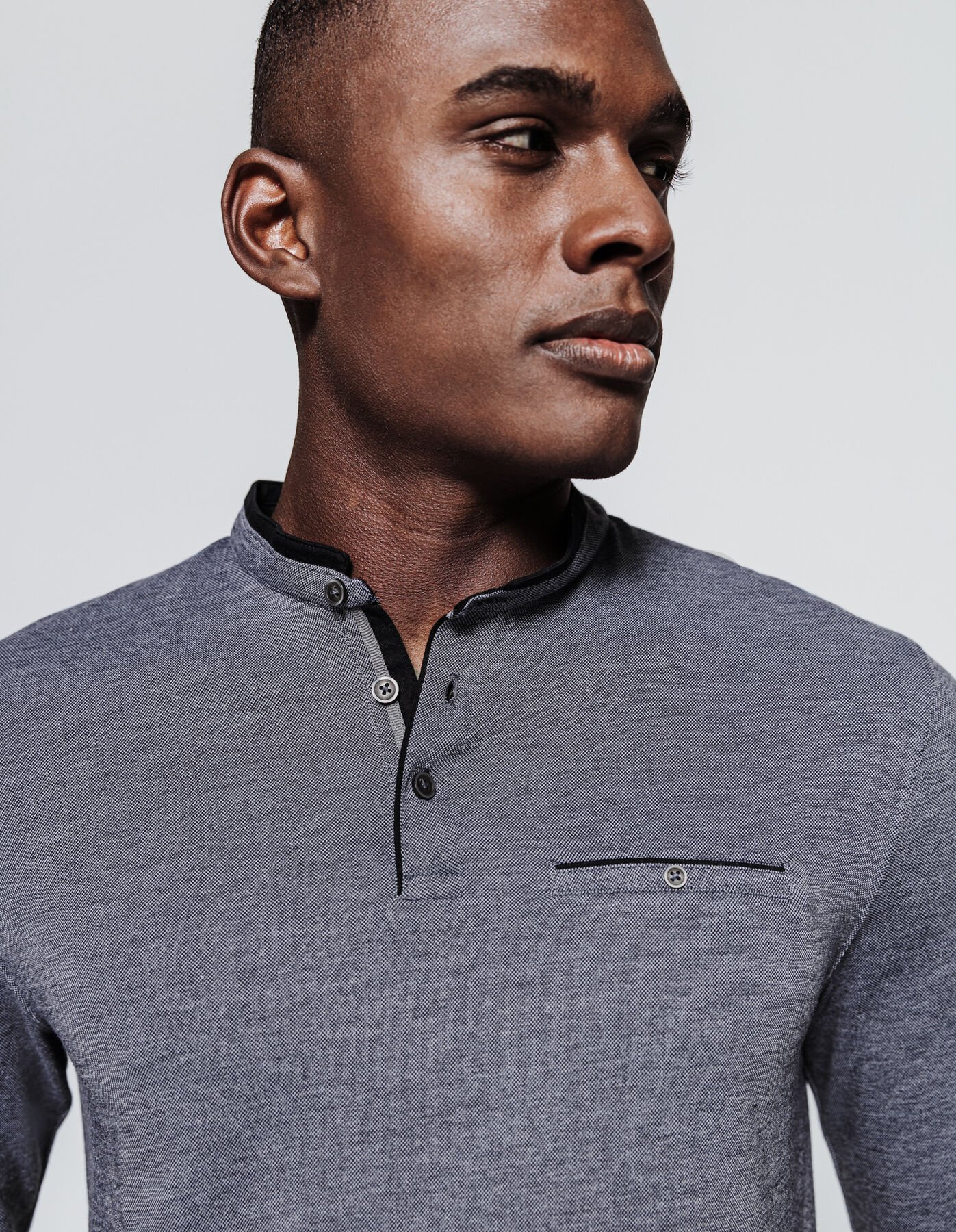 Polo manches longues
