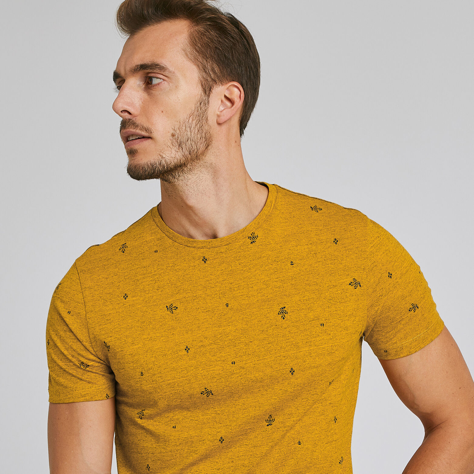 Tee shirt imprimé all over aztèque