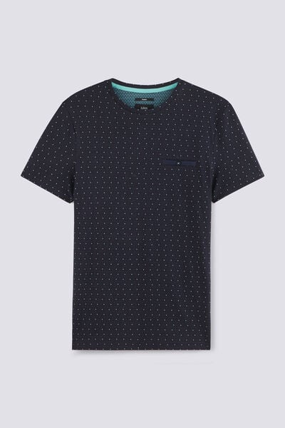 Tee shirt col rond motif graphique