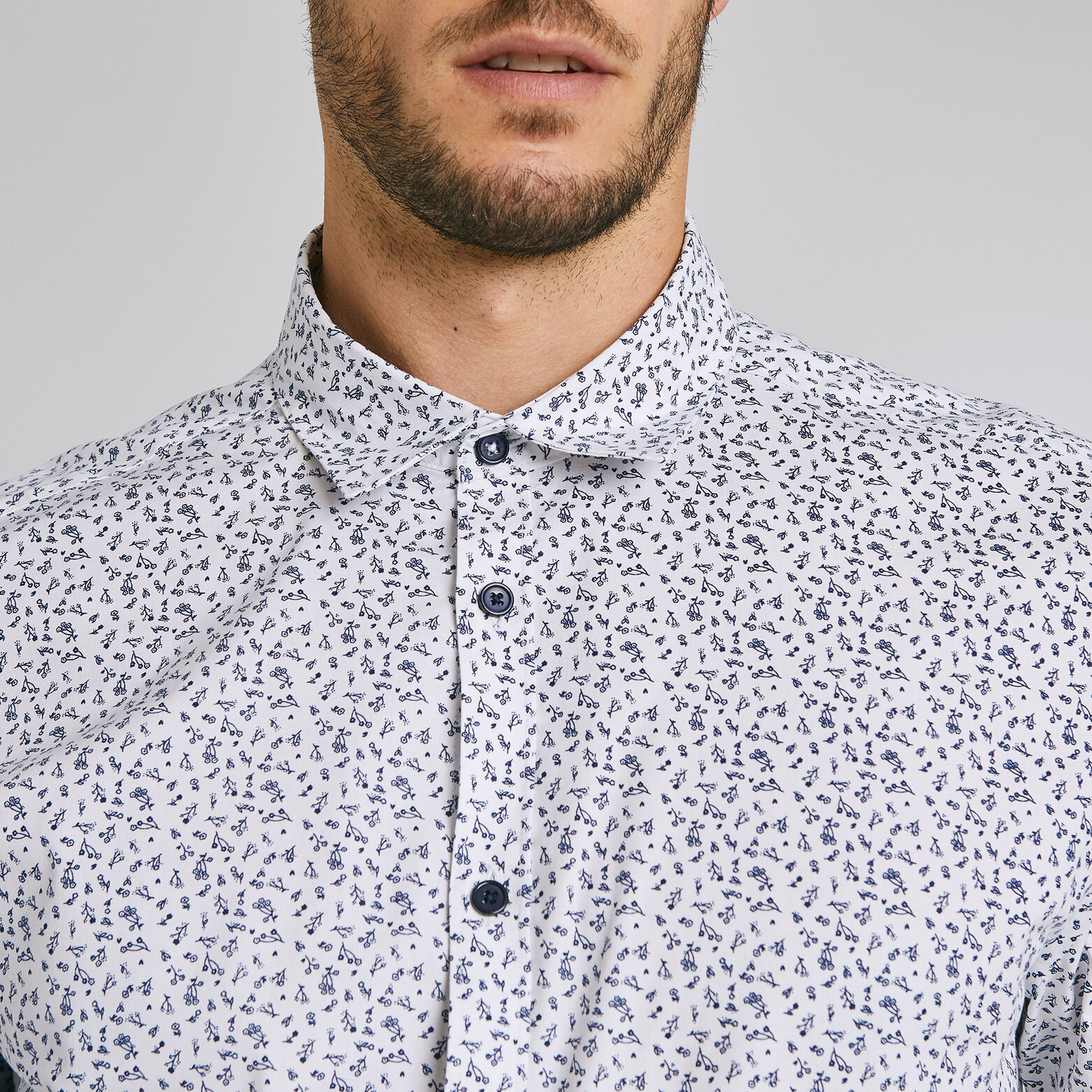 Chemise imprimée regular