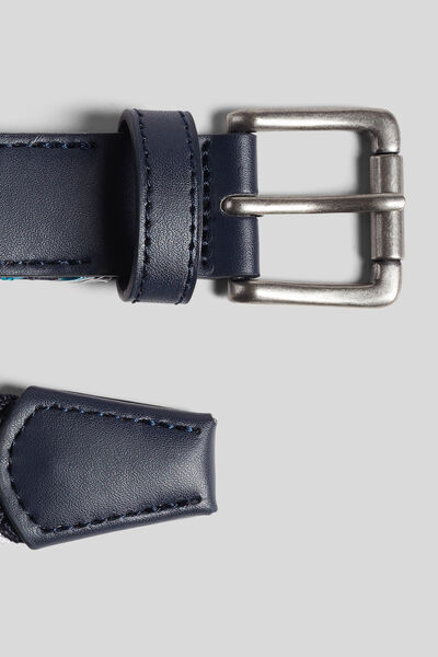 Ceinture homme élastiquée tricolore