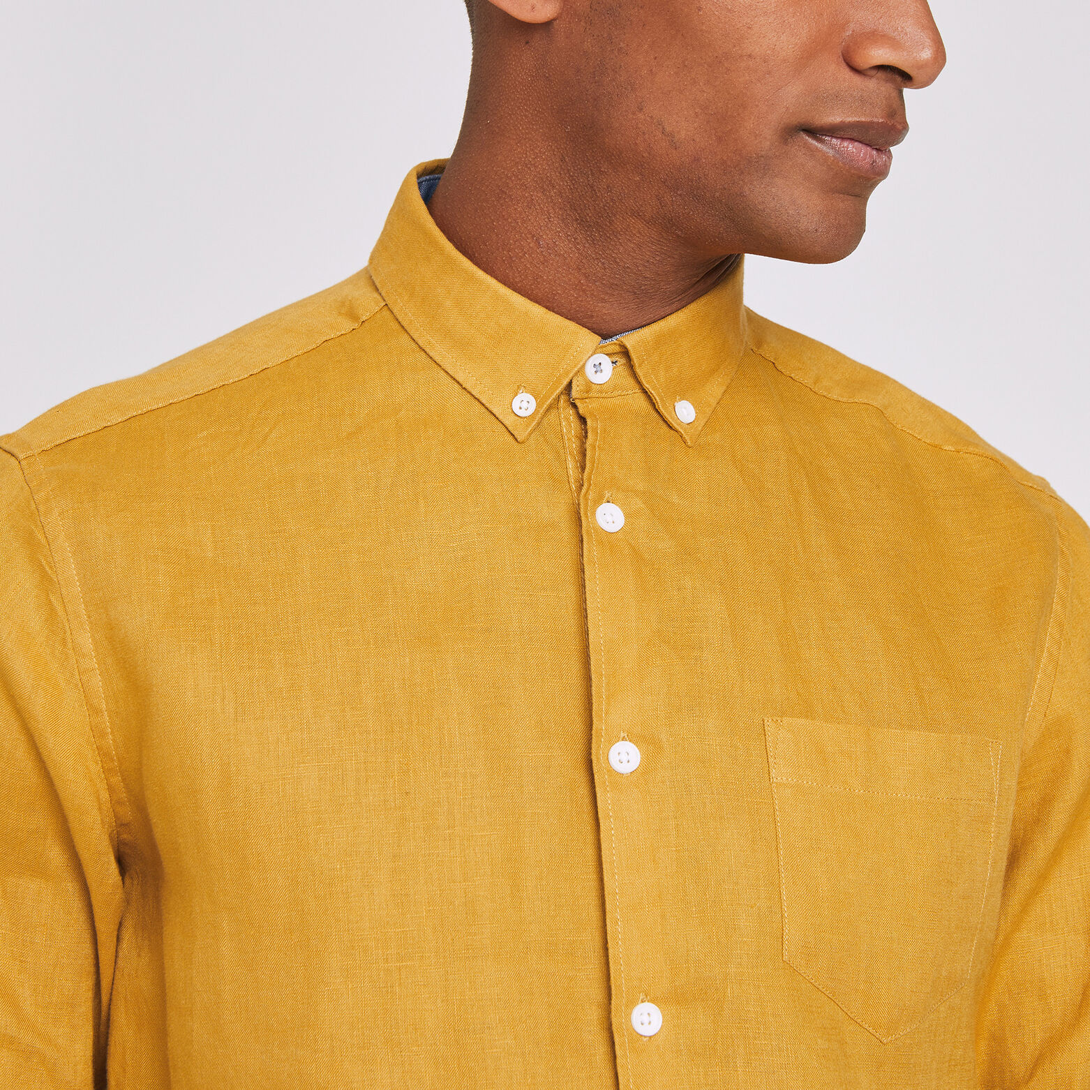 Chemise regular lin