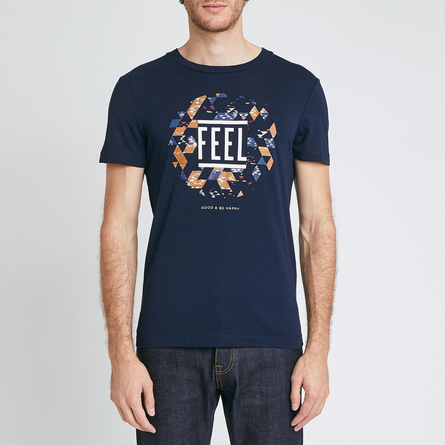 Tee shirt col rond AZTEQUE
