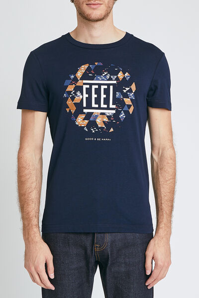 Tee shirt col rond AZTEQUE