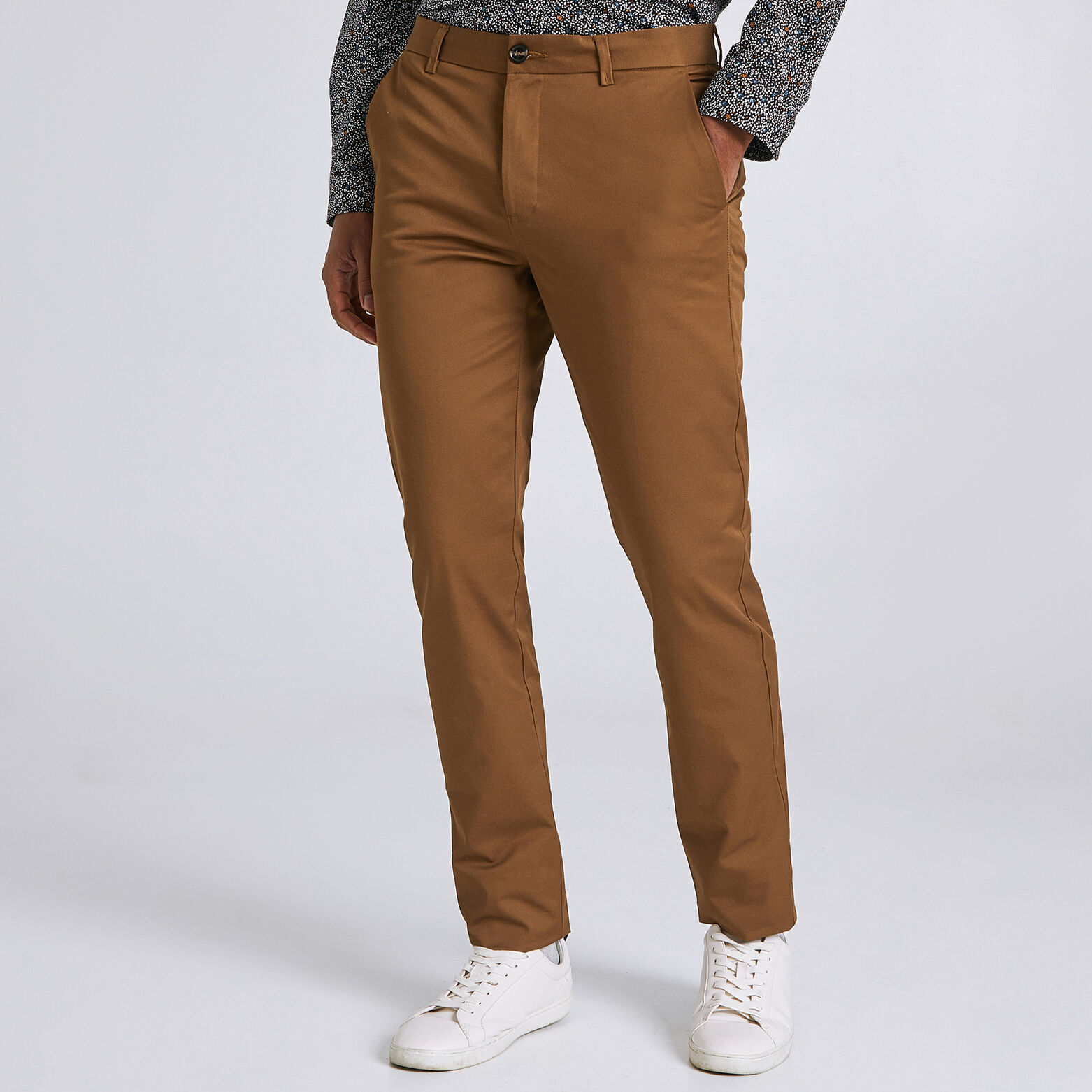 Pantalon  Simon chino uni