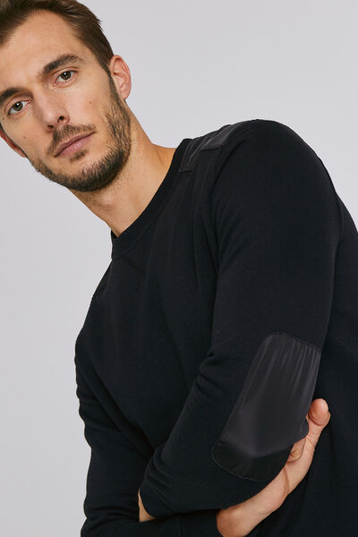 Pull fin bi-matière