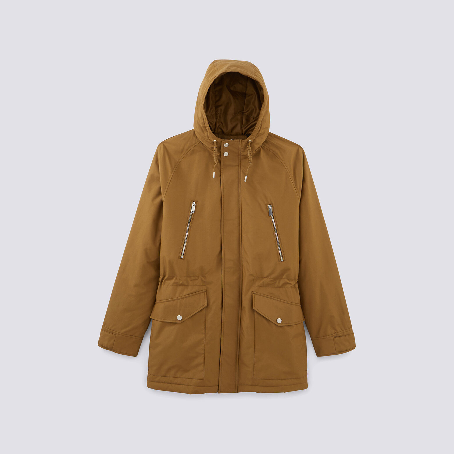 Parka légère à capuche