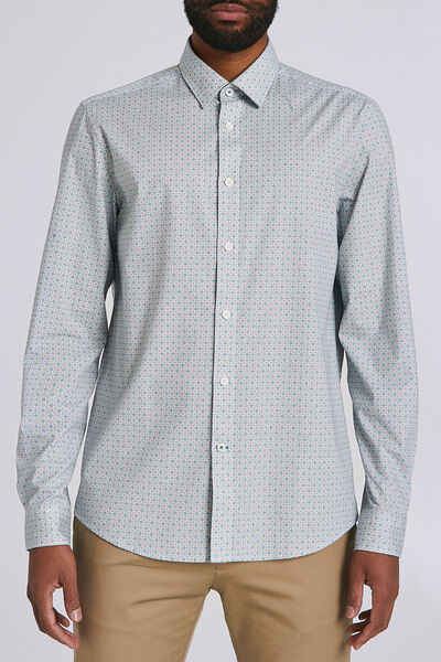 Chemise regular imprimée géométrie