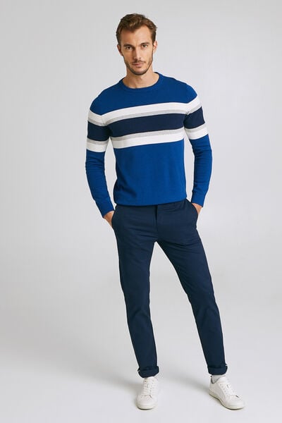 Pantalon chino slim sasha