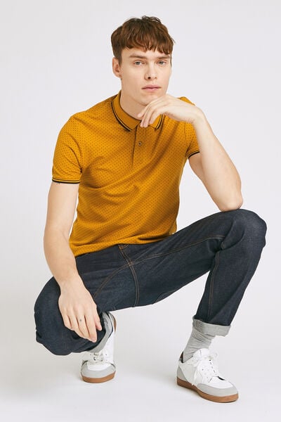 Polo manches courtes "in progress"