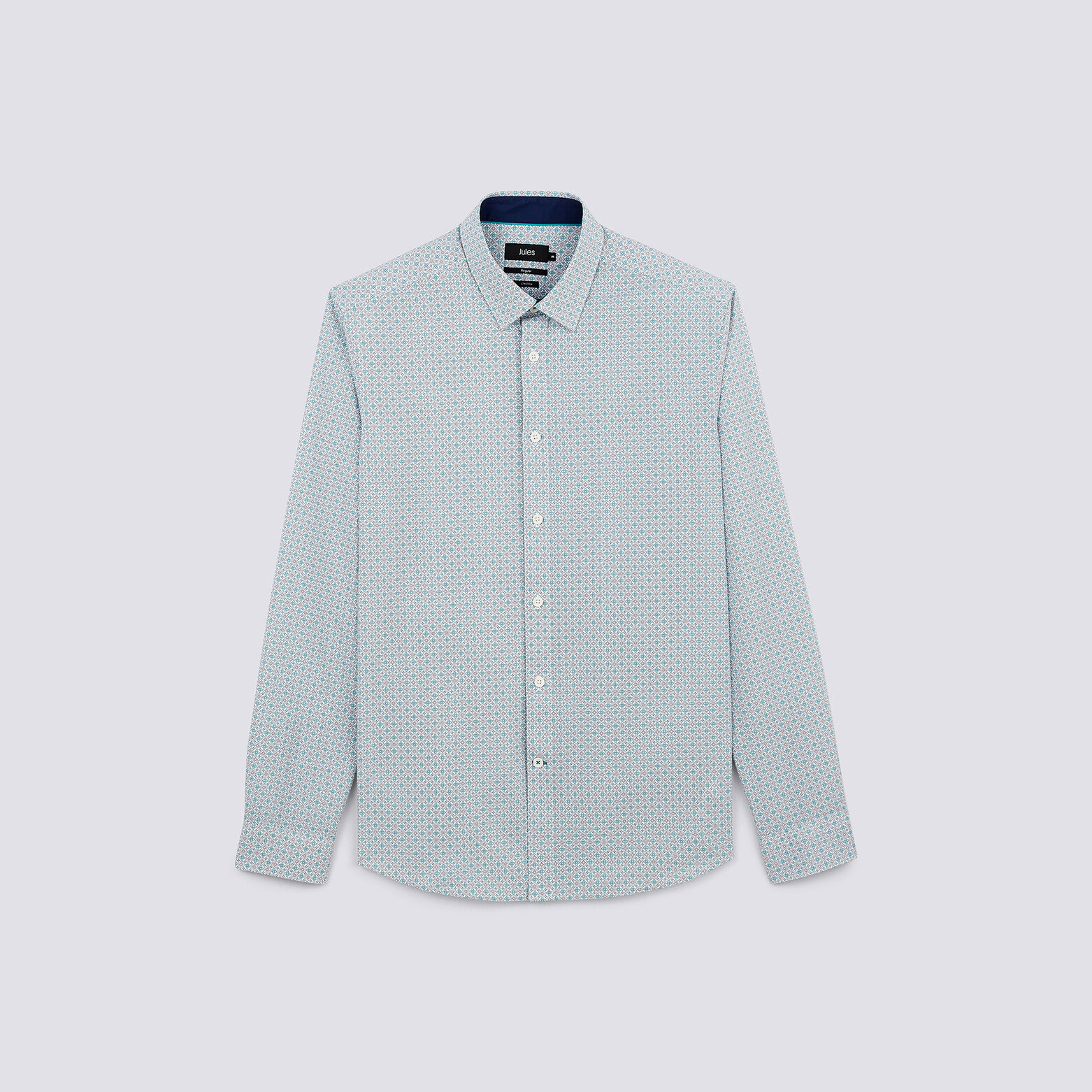 Chemise regular imprimée géométrie