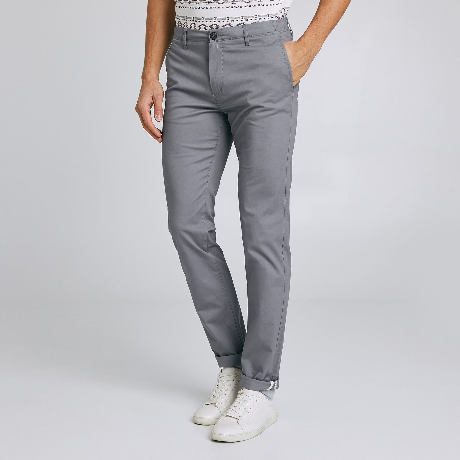 Pantalon chino slim sasha