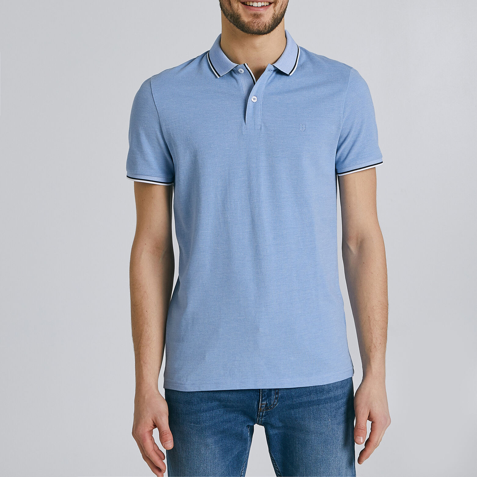 Polo manches courtes regular uni