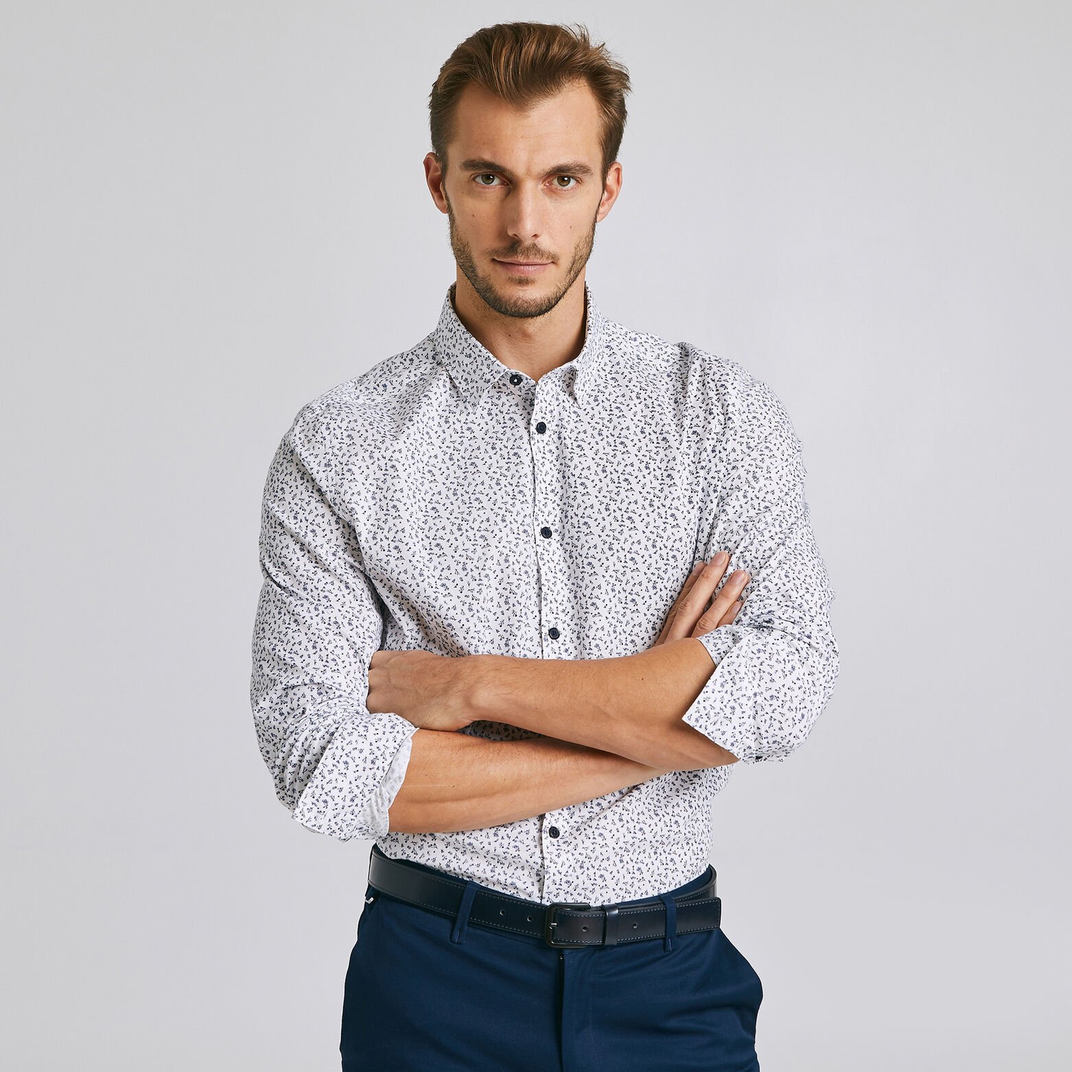 Chemise imprimée regular