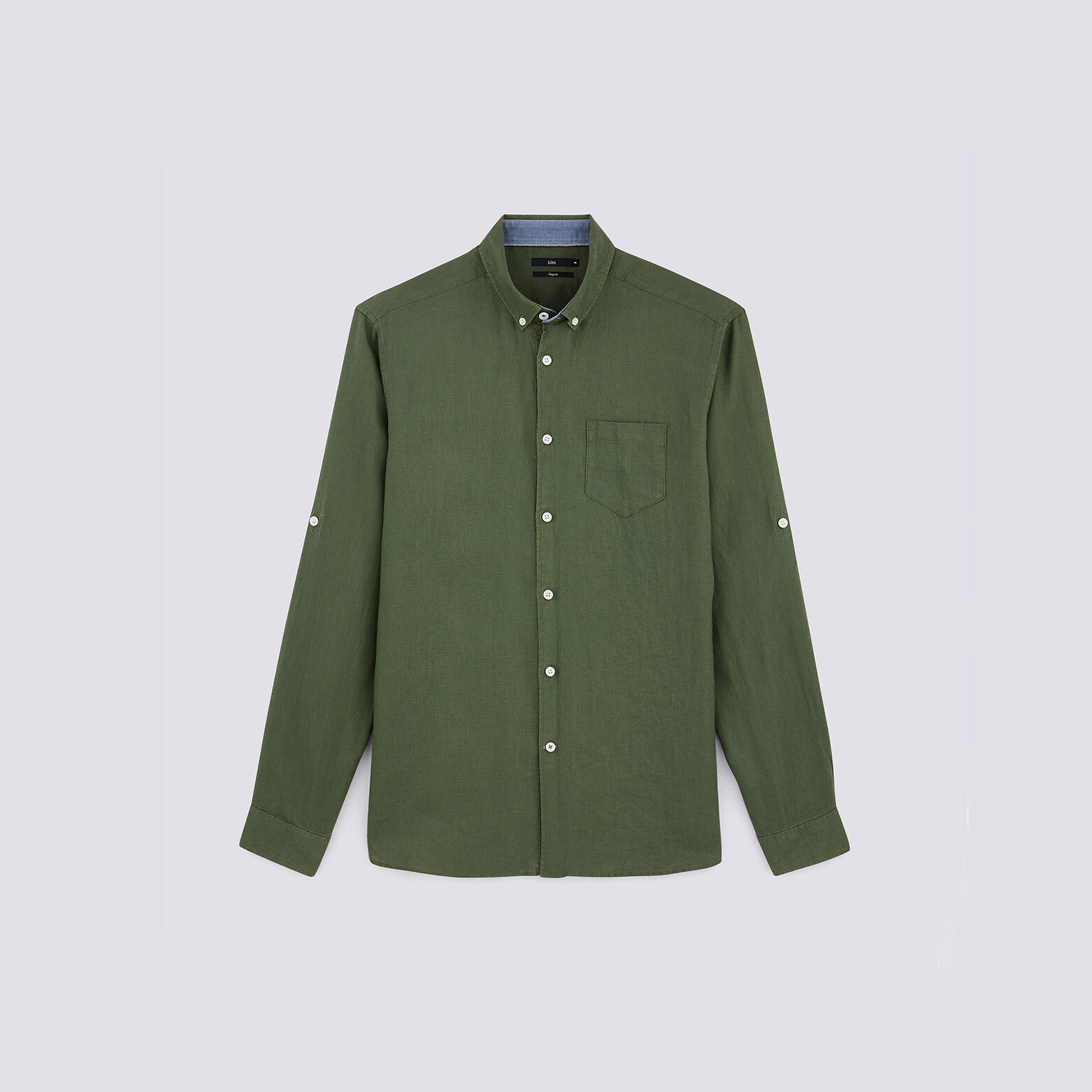 Chemise regular lin