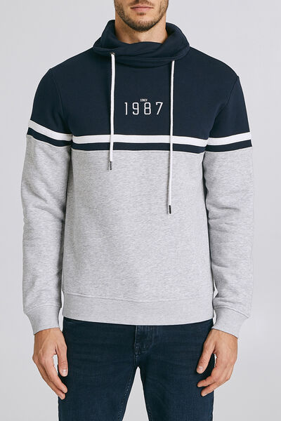 Sweat color block col snood