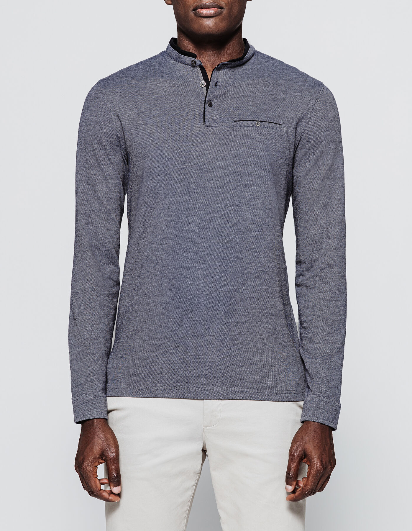Polo manches longues