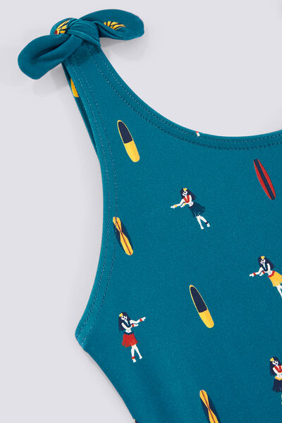 Maillot de bain 1 pièce planches Père/fille
