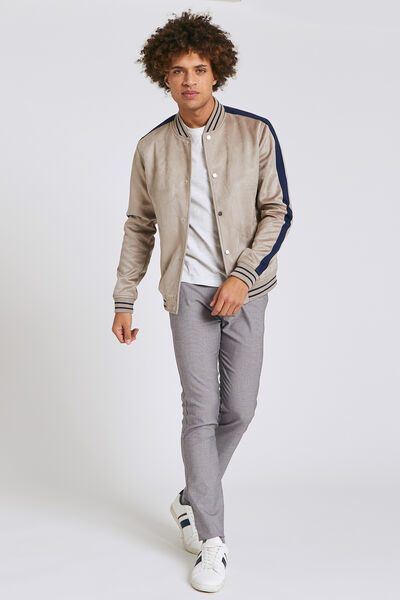 Pantalon slim pied de puce
