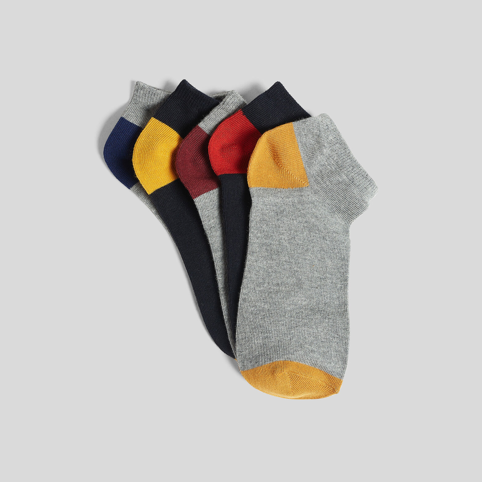 Lot de 5 paires de chaussettes basses