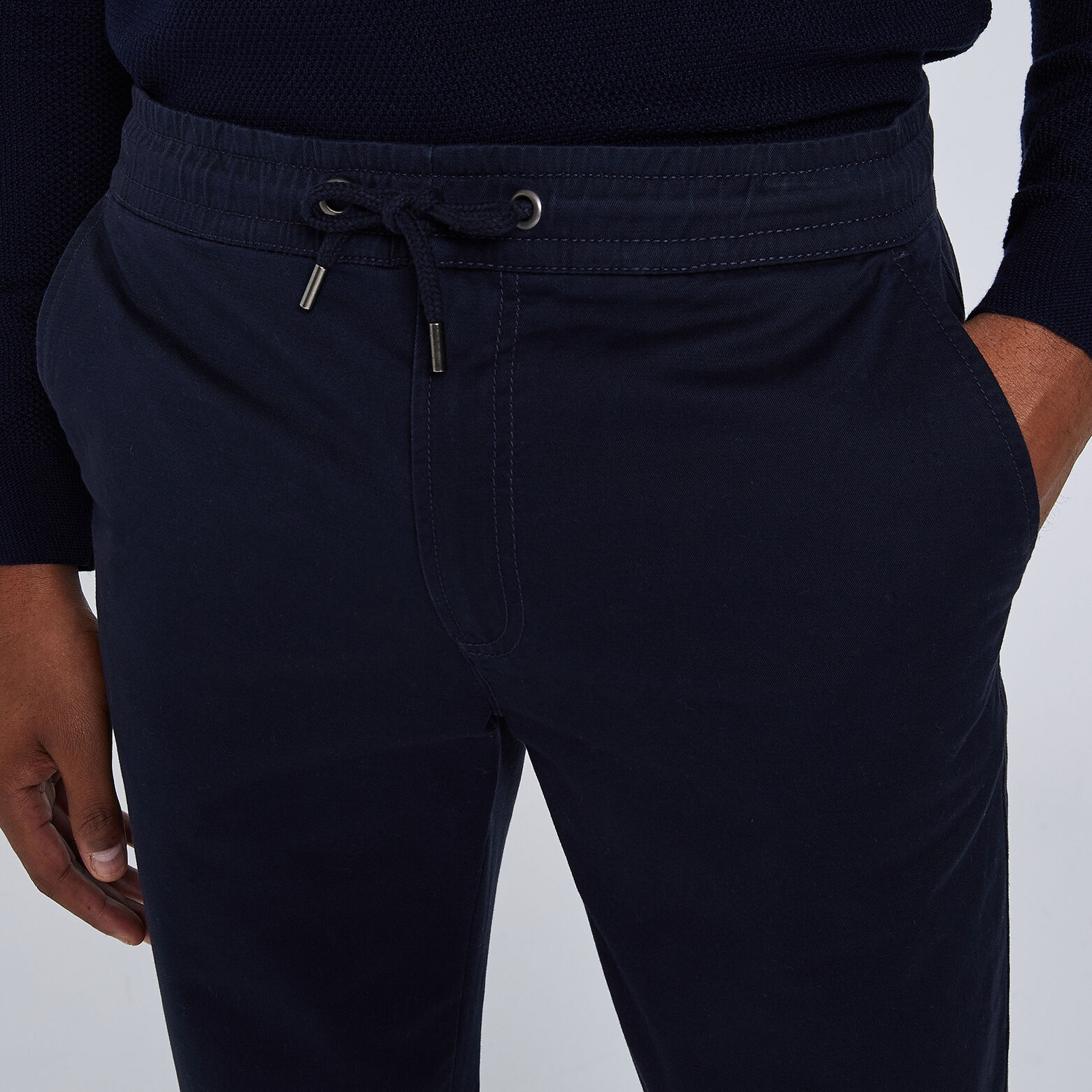 Chino ceinture élastiquée 