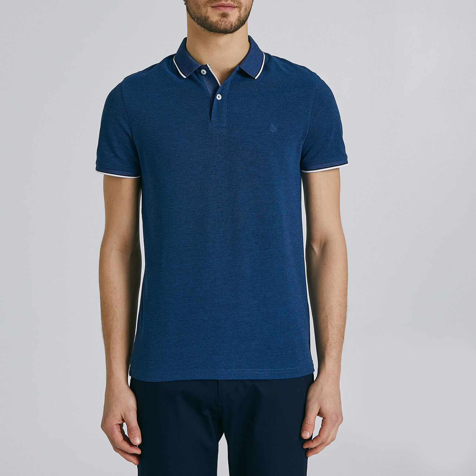 Polo manches courtes regular uni