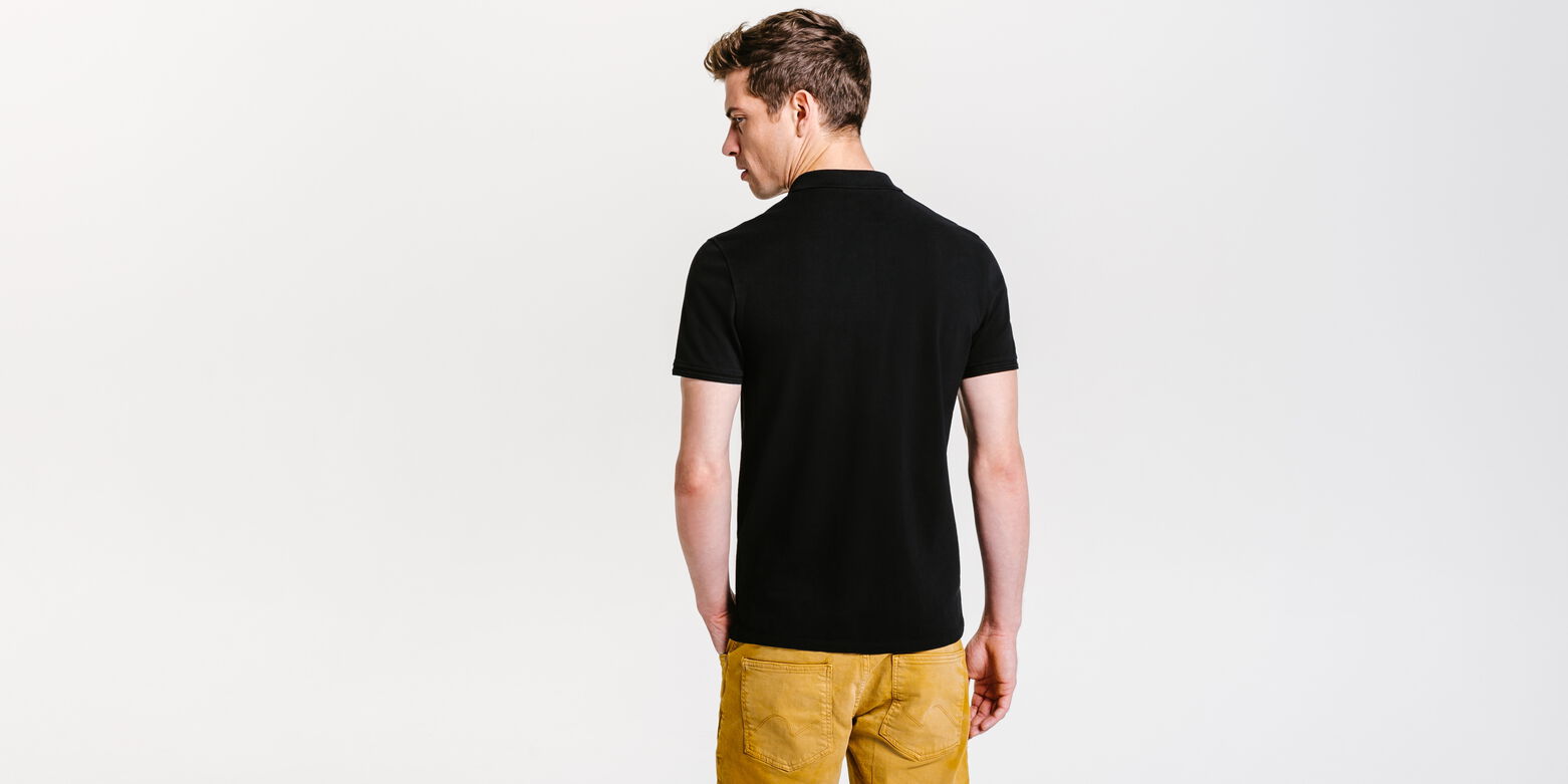 Polo manches courtes uni