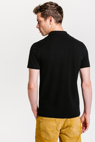 Polo manches courtes uni