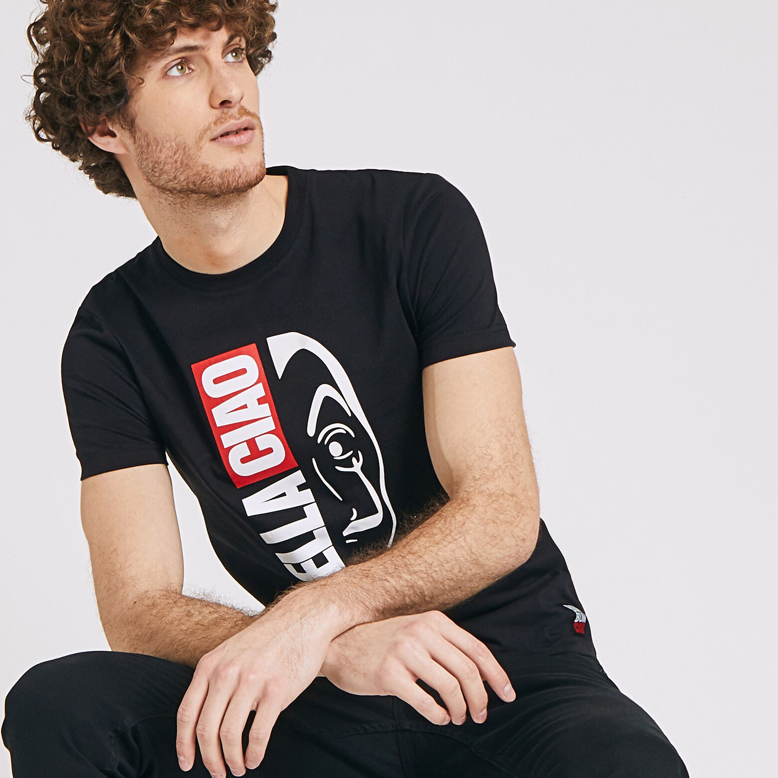 Tee shirt col rond NETFLIX La Casa de Papel