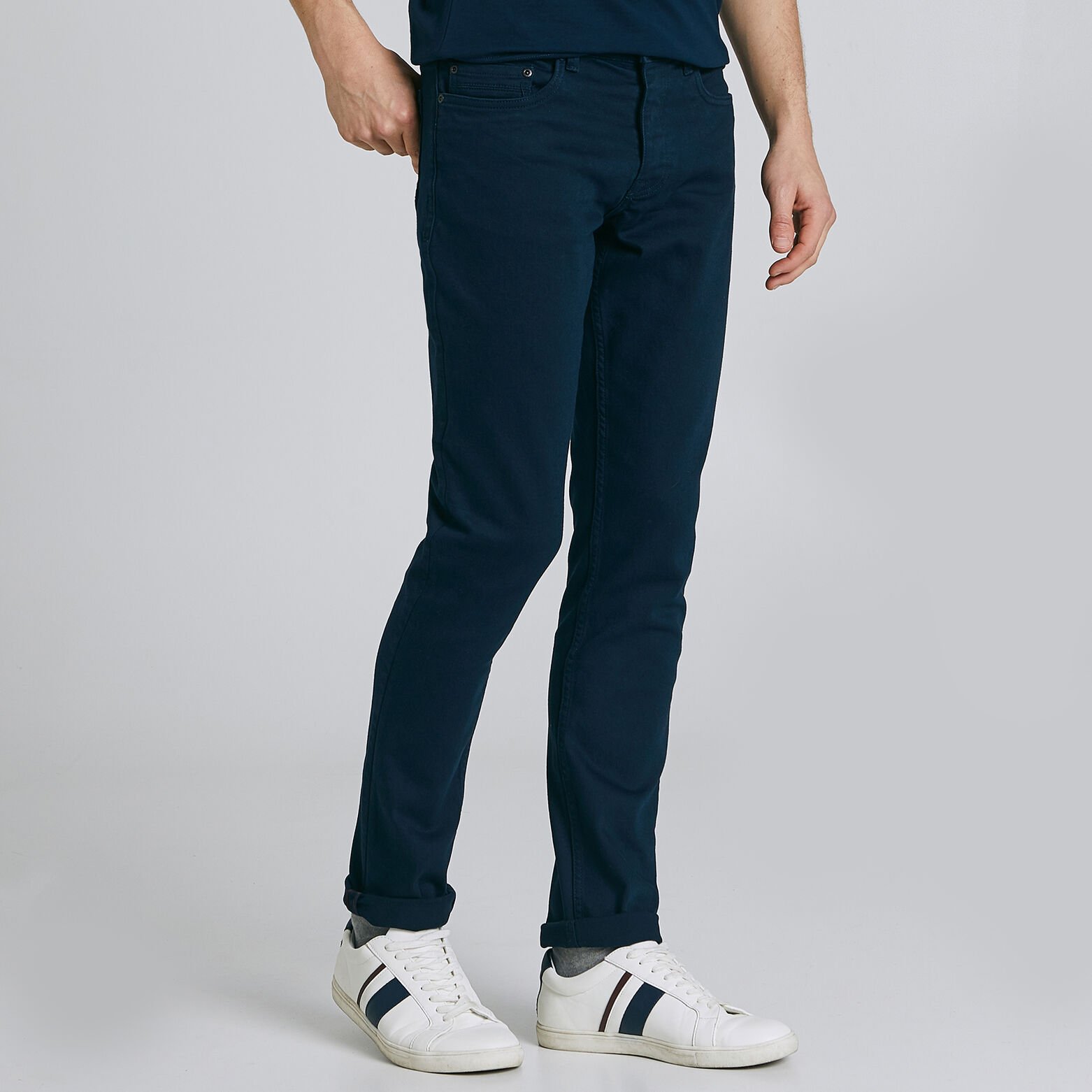 Jean slim 5 poches coton stretch