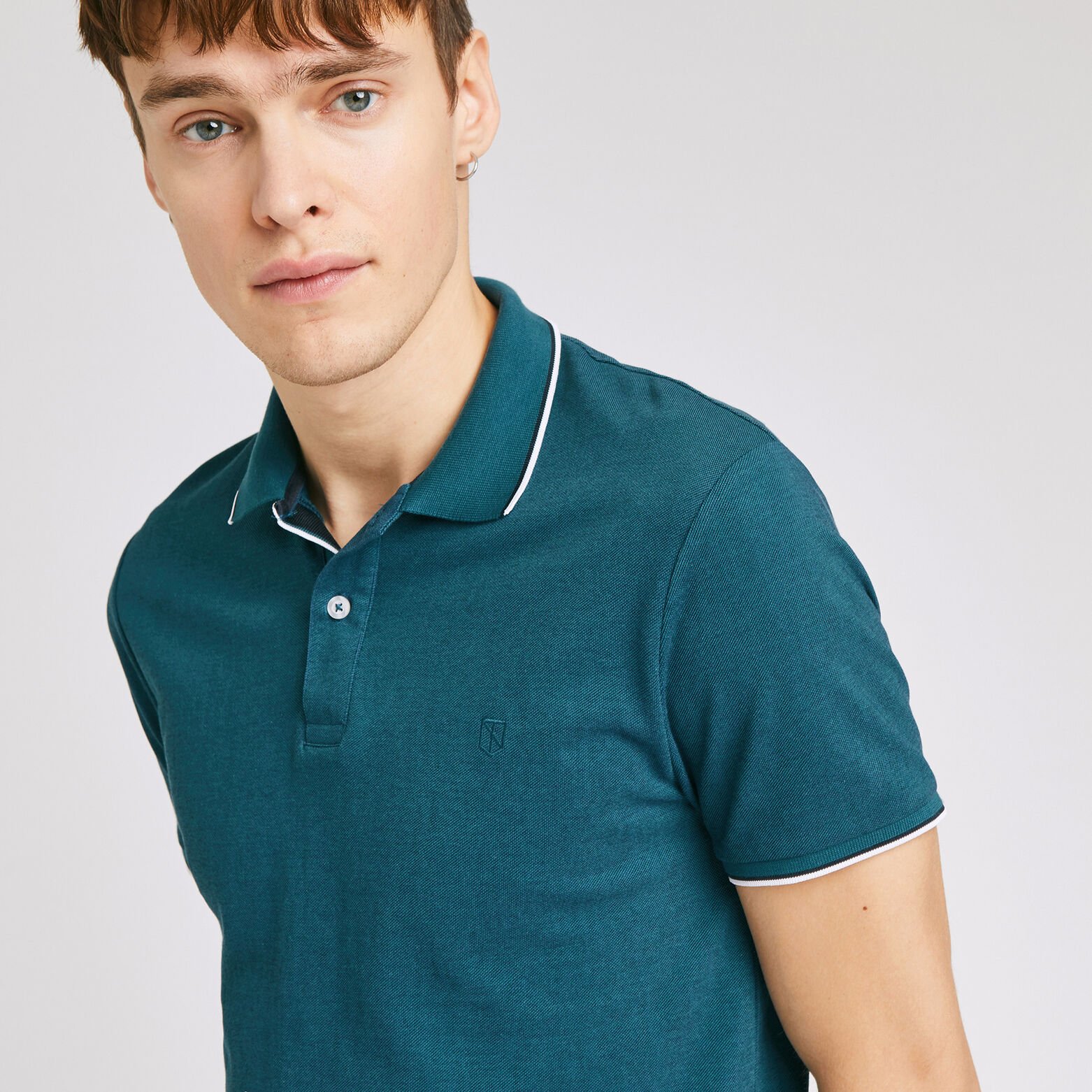 Polo manches courtes regular uni