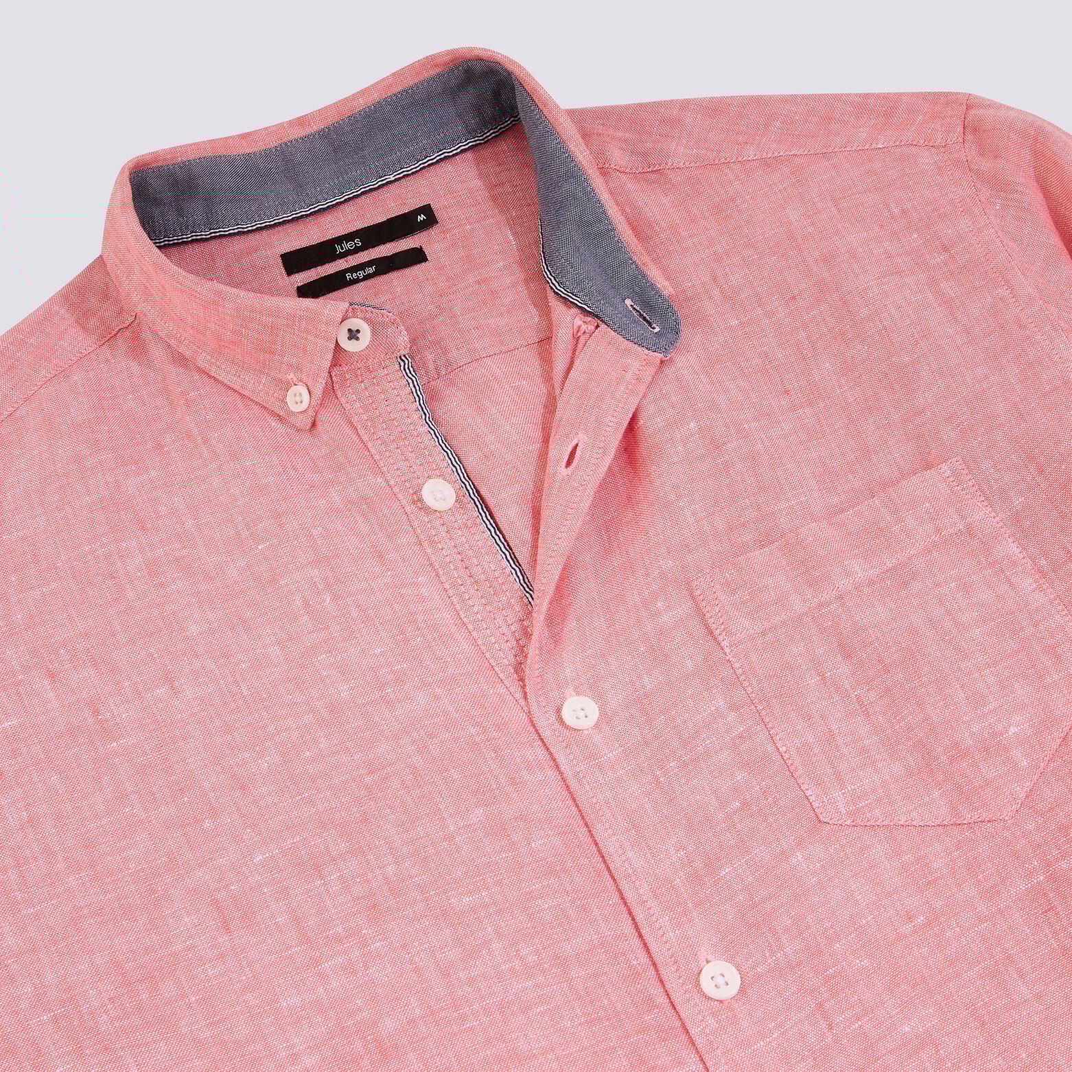 Chemise regular lin