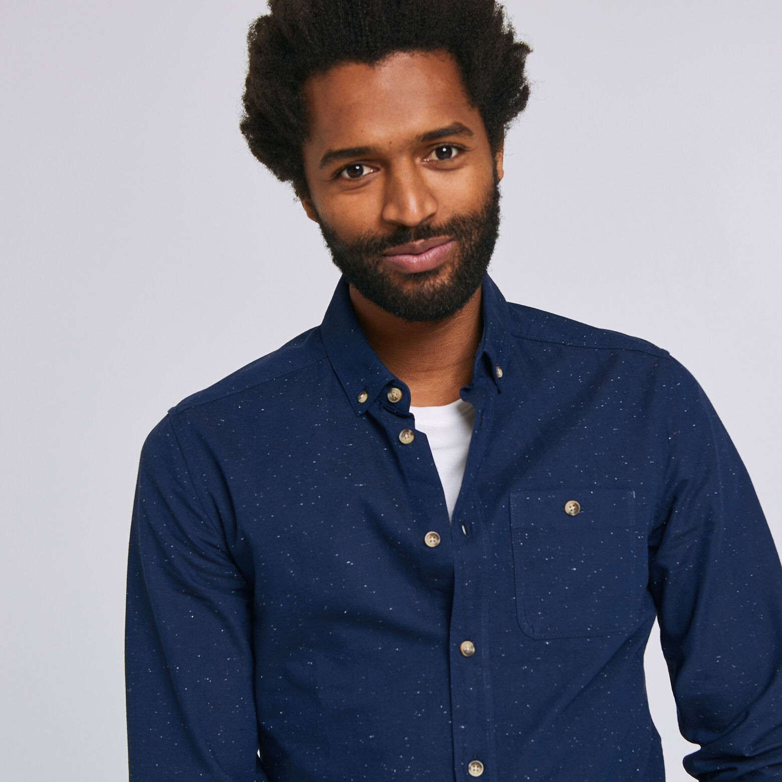 Chemise Slim à coudières