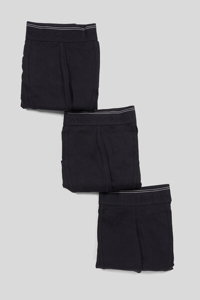 Lot de 3 boxers unis
