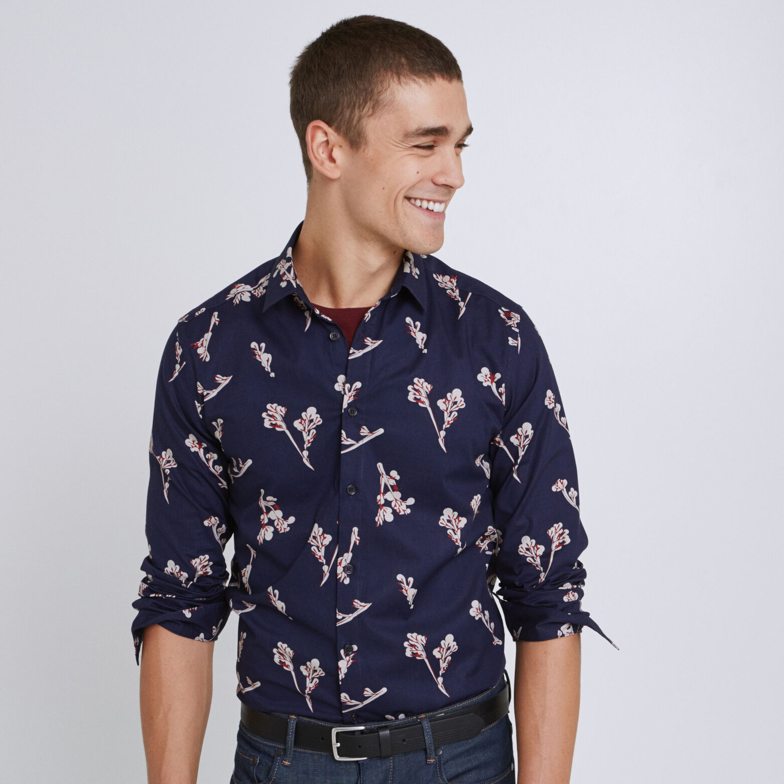Chemise Slim Imprimée