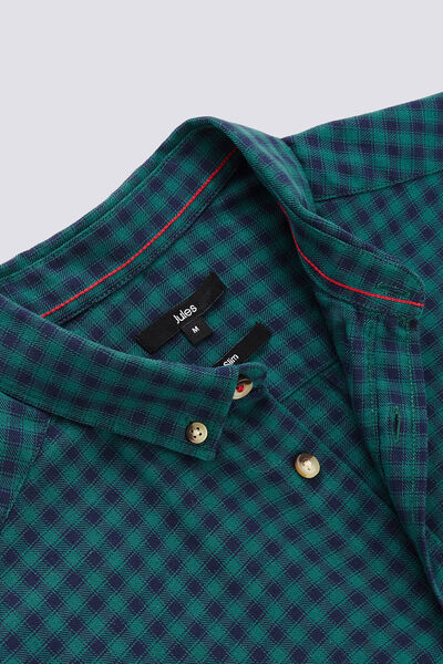 Chemise à carreaux coupe slim