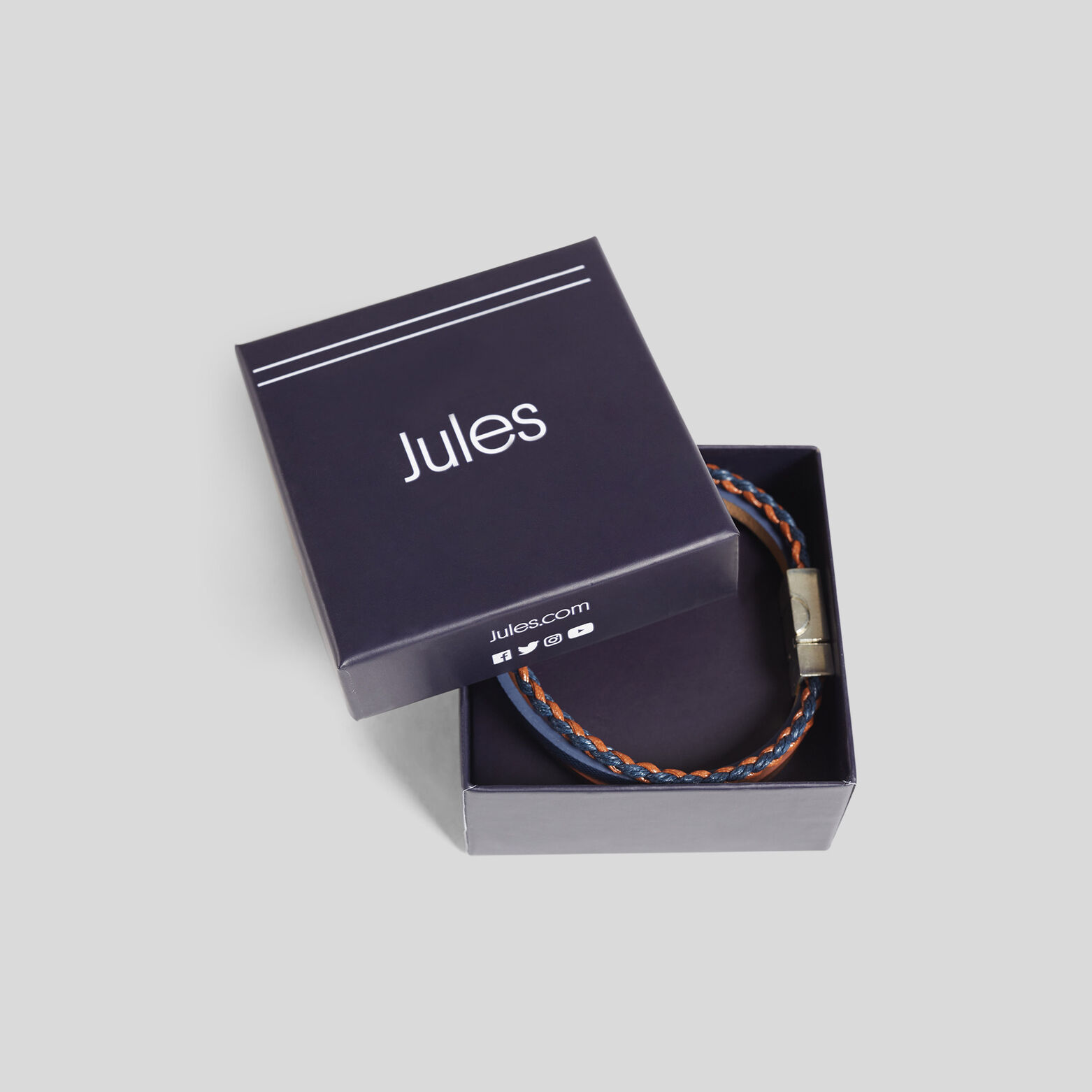 Bracelet multicordons en cuir
