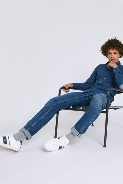 Chemise Slim à coudières